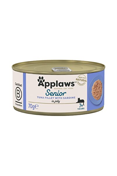 Applaws CONSERVA PISICI SENIOR TON CU SARDINE IN JELLY 70GR