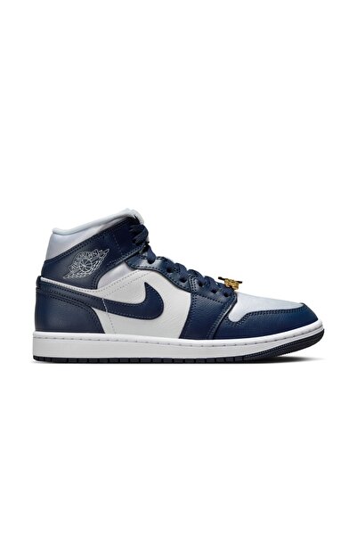 Nike Air Jordan 1 Mid SE 'Football Grey' Kadın Basketbol Ayakkabısı Juststep