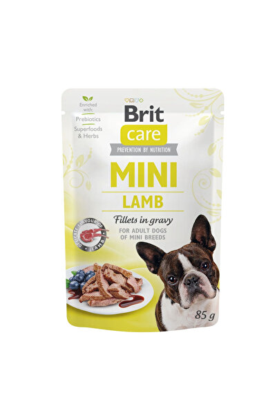 Brit PLIC CAINE CARE MINI FILURI DE MIEZ ÎN SOS 85 G