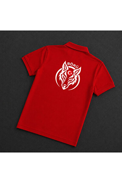 dafri Tube Printed Polo Collar 100% Cotton T-Shirt