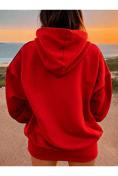 New Shine Solid Color Cotton Women's Sweatshirt