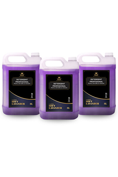 Fabrica de Detergent Pachet cu 3x Detergent Profesional Soft Lavanda 5L