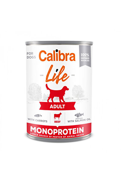 Calibrate Timing Calibra Dog Life pentru câini adulți, Vită cu morcovi 400g