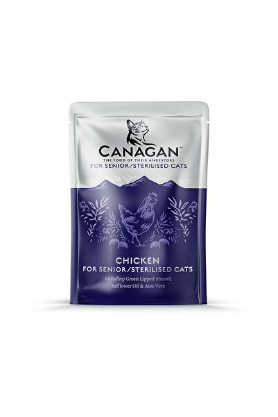 Canagan PLIC PISICA SENIOR STERILISED PUI 85GR