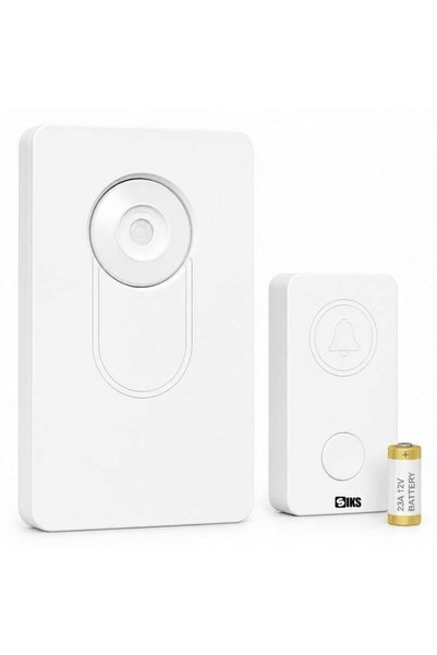 SIKS Sonerie wireless pentru casă, apartament, poartă, cu baterii, fără fir, ...