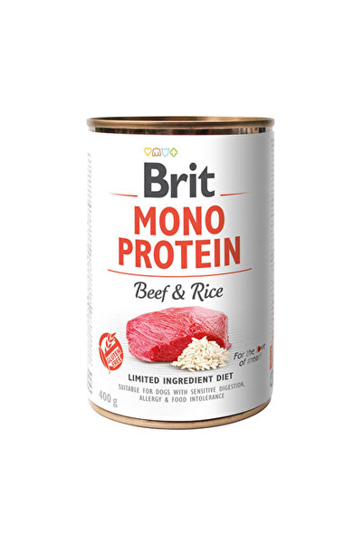 Brit MONO PROTEIN Carne de vită și orez 400 G