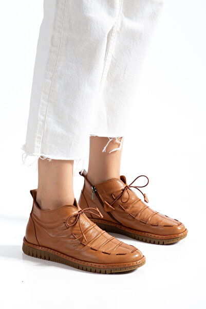 Elile Shoes Genuine Leather Comfortable Easy-To-Wear Casual Boots