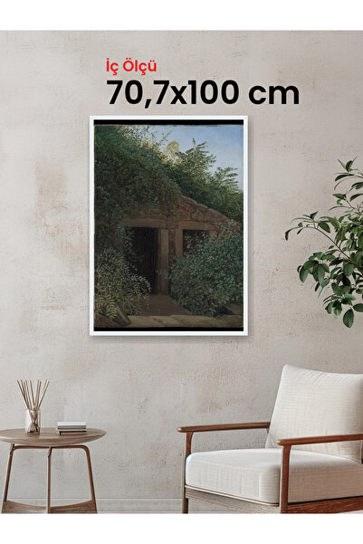 HARS Slim İnce Profil Beyaz Çerçeve 70,7 x 100 cm Şeffaf Korumalı PVC