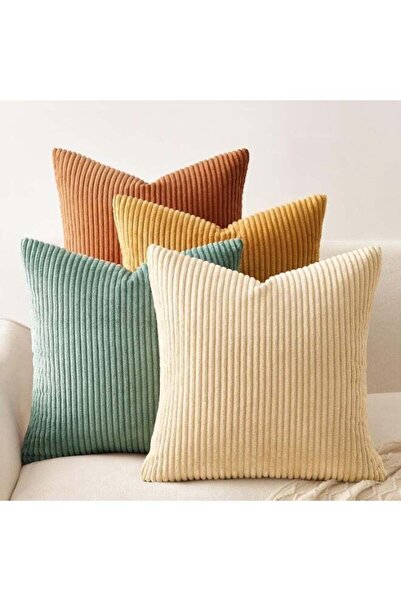 Generic Decorative Throw Pillow Covers Cushion Cases, Set of 4 Soft Velvet Mo...