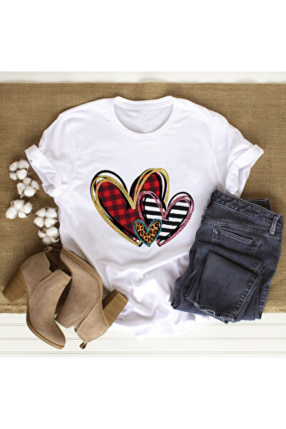 Orielle Tricou Inimi Confortabile