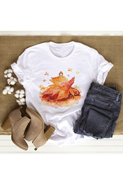Orielle Tricou Maple Leaf