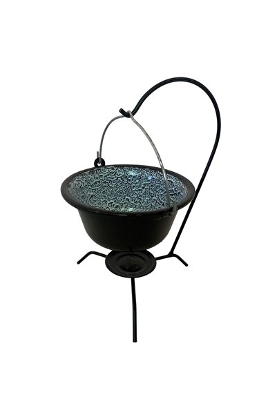 Strend Pro Ceaun smaltuit Piknik Scorpion, 0.8L, 17x9cm, cu suport negru