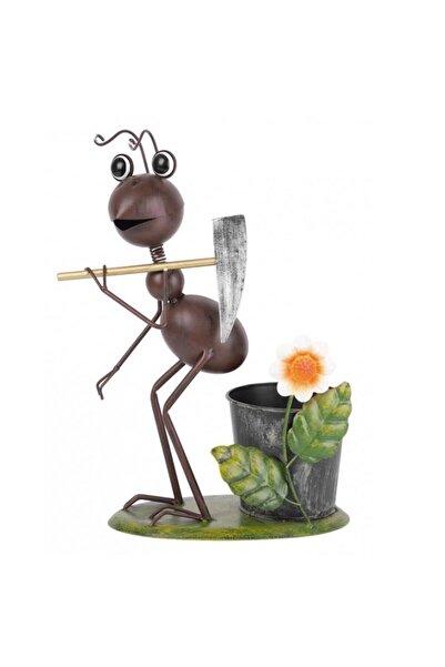 Strend Pro Ghiveci decorativ pentru gradina Mecco 4030, Furnicuta cu sapa, 28...