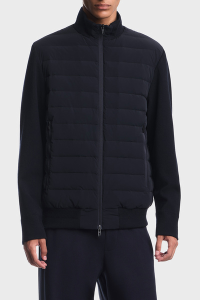 Emporio Armani Quilted Regular Fit Stand Collar Coat Men's Coat Em006382 Af13...