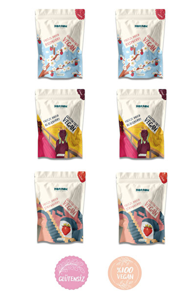 Freeze Dried 6’lı Paket - Dondurularak Kurutulmuş 6’lı Paket