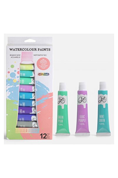 Let's Create Set acuarele pentru pictură și desen, 12 culori, 12ml – acuarelă