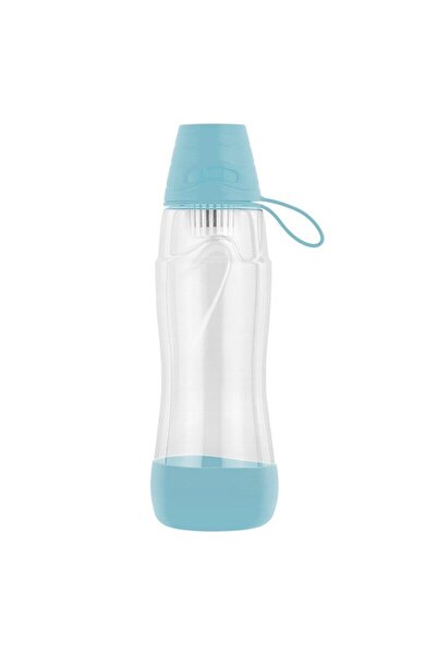 Teesa Sticla filtranta cu filtru carbon activ, 550 ml, Albastru