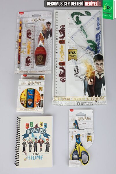 Harry Potter X Dekomus "Wizard Icons Collection" Licensed Stationery Set 13 P...