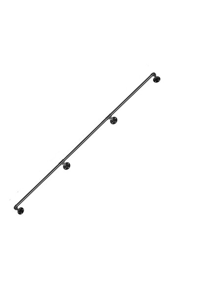 Vivatechnix Mana curenta, Lungime 300 cm, Otel, Negru, max 200 kg