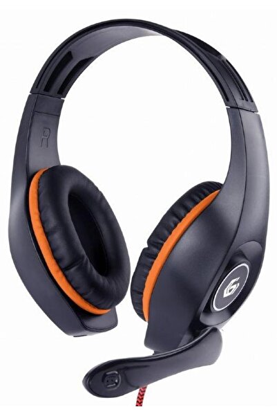Gembird Căști de gaming GHS-05-O cu microfon (Negru/Portocaliu)