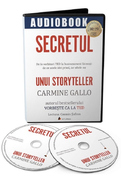 ACT si Politon Audiobook. Secretul unui storyteller - Carmine Gallo
