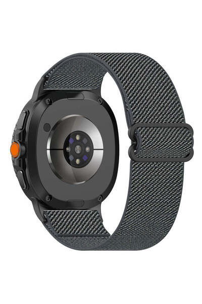Techsuit Strap for Samsung Galaxy Fit3, Watchband 22mm (W080), grey - grey