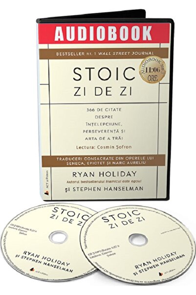 ACT si Politon Carte audio. Stoic zi de zi - Ryan Holiday, Stephen Hanselman