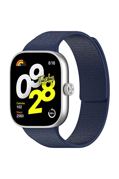 Techsuit Curea pentru Xiaomi Redmi Watch 4, Brățară (W016), albastru marin - ...