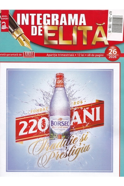 ALIAS PUBLISHING Integrama de elita Nr.26 2026