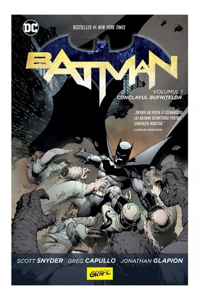 Grupul Editorial Art Batman Vol.1: Conclavul bufnitelor - Scott Snyder