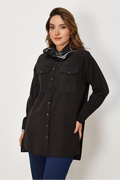 Alvina Shirt Collar Tunic 46836