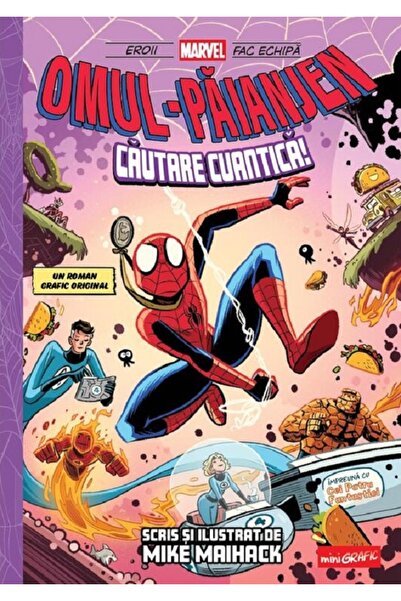 Grupul Editorial Art Omul-Paianjen Vol.2: Cautare cuantica - Mike Maihack