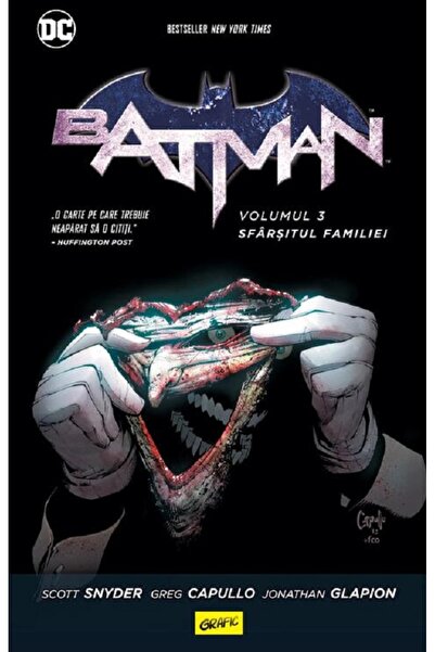 Grupul Editorial Art Batman Vol.3: Sfarsitul familiei - Scott Snyder