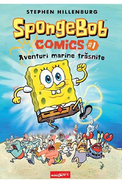 Grupul Editorial Art SpongeBob Comics Vol.1: Aventuri marine trasnite - Steph...