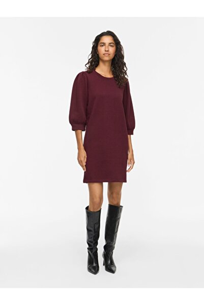 VILA Sweatkleid VIVERA Kurzes