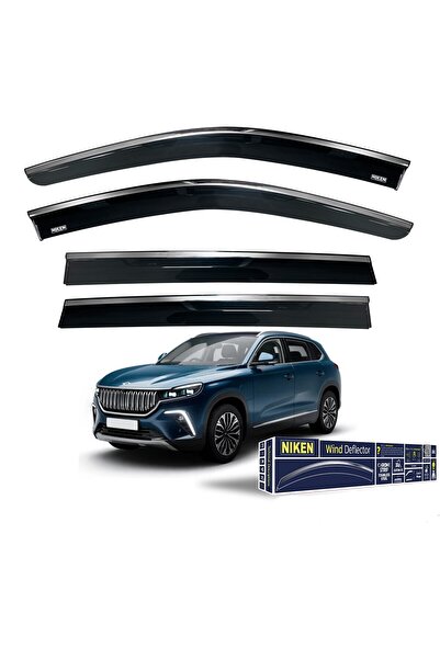 entu garaj TOGG T10X Uyumlu NİKEN ARACA ÖZEL KROMLU CAM RÜZGARLIĞI 2023 2024 2025 CAM SUYU HEDİYE