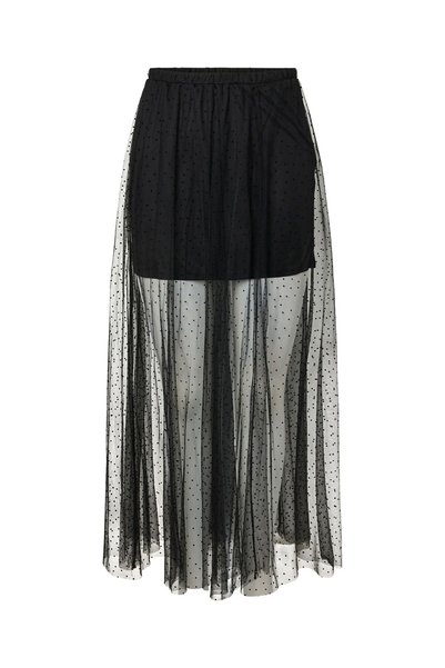 PIECES Φούστα μίντι PCERYN HW TULLE