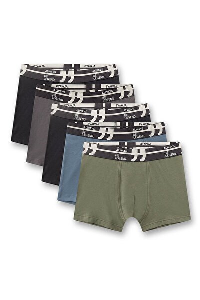 Sanetta Jungen Boxershorts, 5er-Pack - Teenager, Unterwäsche, Single Jersey, ...