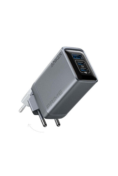 Anker Φορτιστής Prime Network (A2688341), Γρήγορη φόρτιση GaN, 2x Type-C, USB...