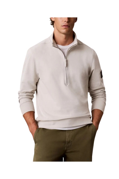Calvin Klein Ανδρικό Φούτερ Εκρού LV04RJ203G-PDJ