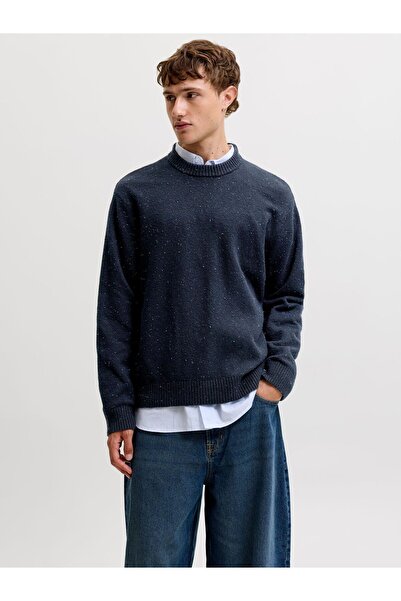 Jack & Jones Pletený pulóver Jednoduchý pletený pulóver