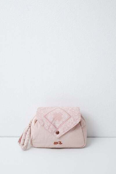 Women'secret Pink puffer small vanity case