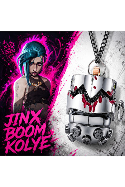 lootsepeti Anime Arcane Jinx Boom Kolye