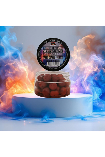 AQUA CARP Μπόιλις Κάρλιγ Ημιδιαλυτό Ντιπούιτ 15MM & 10x14MM Τούτι Φρούτι & Κρ...