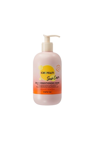 Inebrya Sun Care After-Sun Nourishing Hair Mask 300 ml - Anti-Sea and Anti-Po...