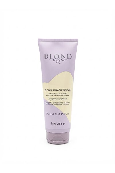 Inebrya Blonde Miracle Nectar Blonde Perfecting Mask 250 ml - Revitalizing Ca...