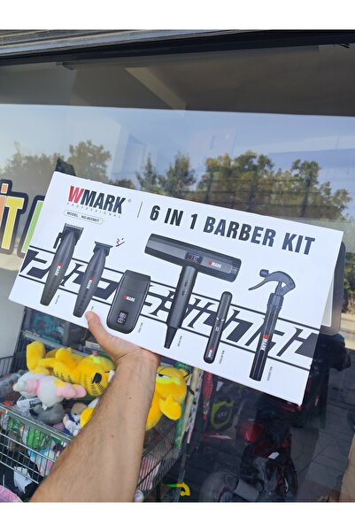 Genel Markalar Wmark Professional 6'lı erkek bakım seti ,traş makinası seti p...