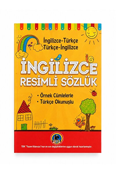 Karatay Yayınları TDK Uyumlu Büyük Boy Resimli İngilizce Sözlük