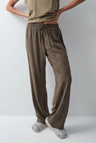 Women'secret Animal print long trousers