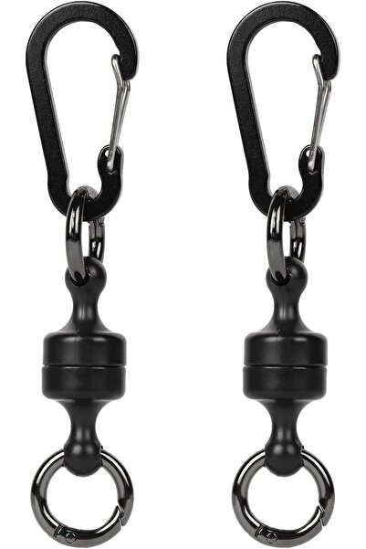 Arabest 2PCS Magnetic Quick Release Keychain,Heavy Duty Key Organizer for Bac...
